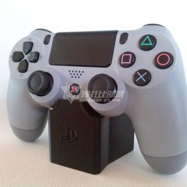 PS4DS3手柄桌面底座支架收纳陈列架3D打印▲沙扎比部落