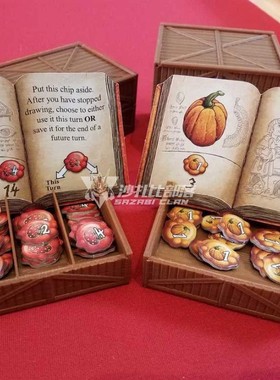 江湖术士Quacks of Quedlinbur道具收纳盒桌游周边▲沙扎比部落