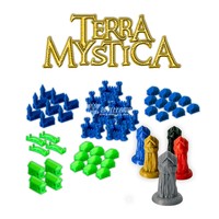 BBG 神秘大地 Terra Mystica 桌游全套token ▲沙扎比部落