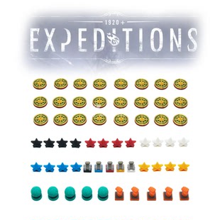 BBG镰刀战争陨落天劫Expeditions 桌游配件3D升级包