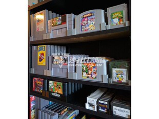 任天堂历代SFC N64 GB FC 3DS游戏卡带简易收纳架 陈列 整理