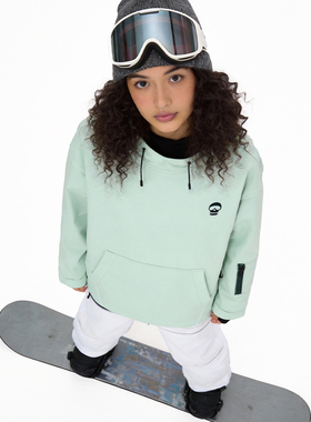 MountFella单板滑雪服卫衣女男款2025新款3L防水防风专业户外上衣