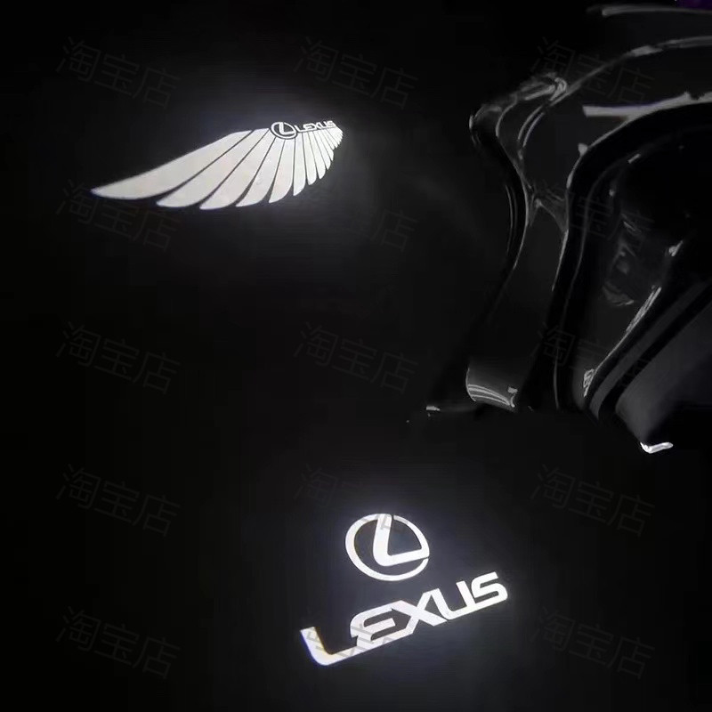 雷克萨斯ES300h迎宾灯200 260F SPORT 250 240改装车门投影镭射灯