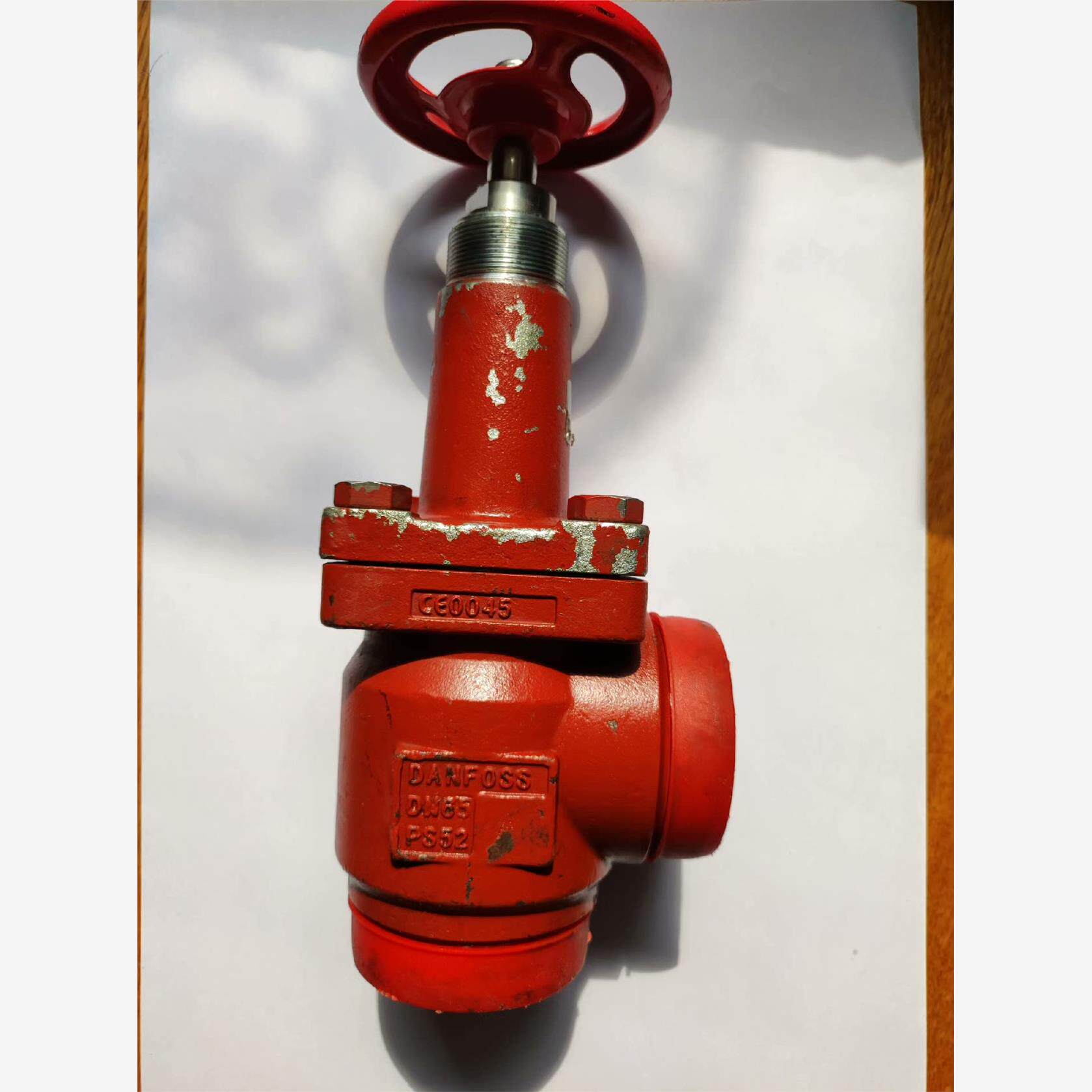 询价丹佛斯截止阀sva65,项目库存有部分掉漆不影响使用.议价