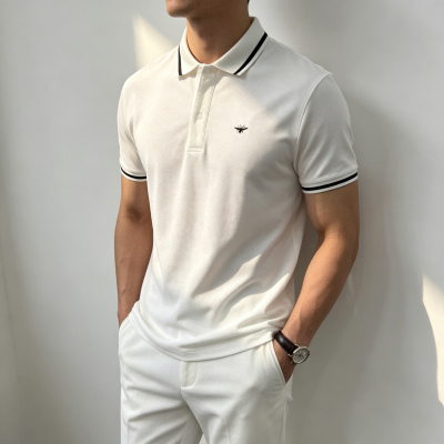 SEASONMARK小蜜蜂刺绣Polo衫短袖