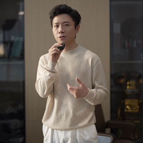 SEASONMARK老钱风山羊绒针织衫