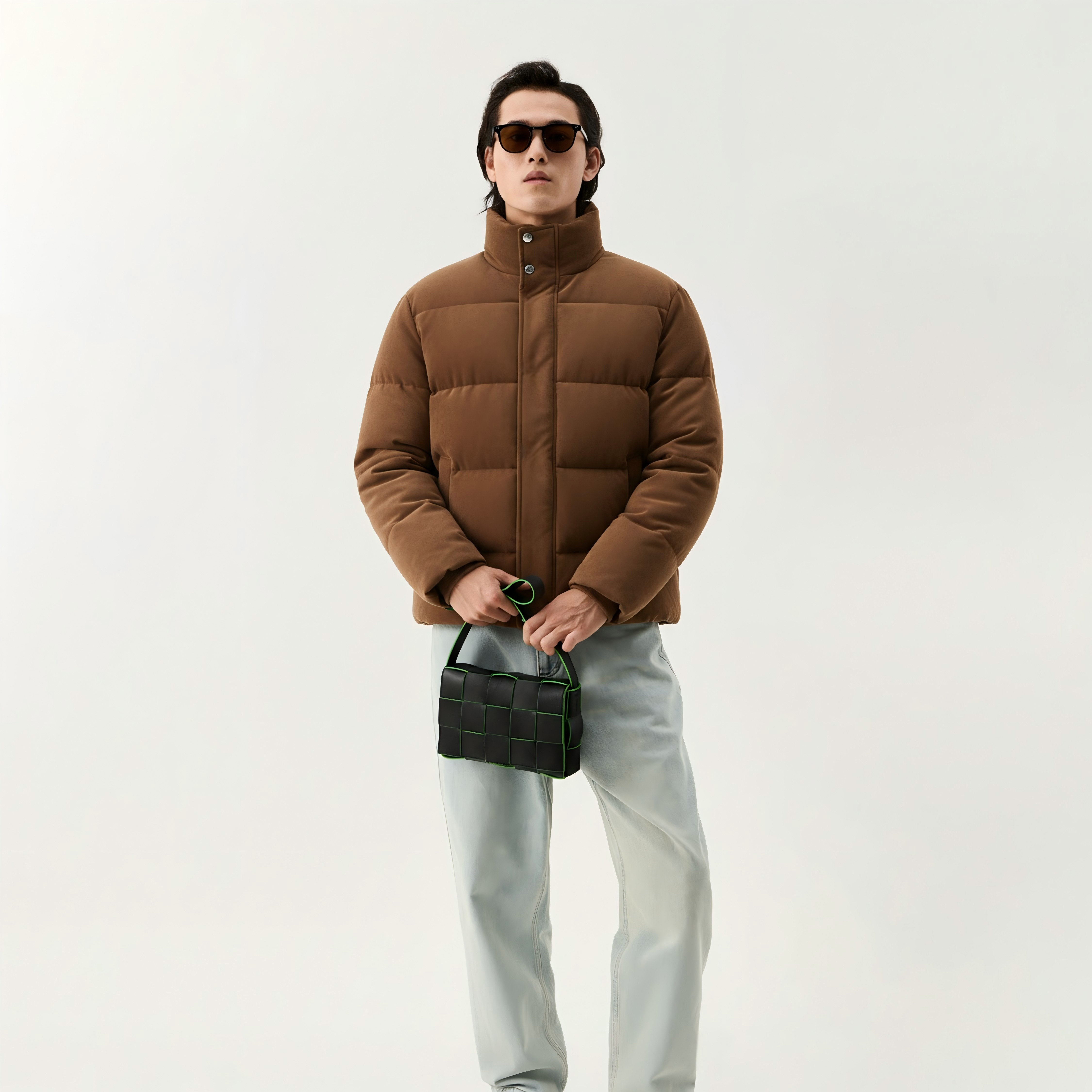 SEASON MARK冬季羊毛混纺厚款羽绒服休闲简约纯色保暖羽绒外套,男装,羽绒服,淘宝优惠券,粉丝福利购,淘宝优惠卷