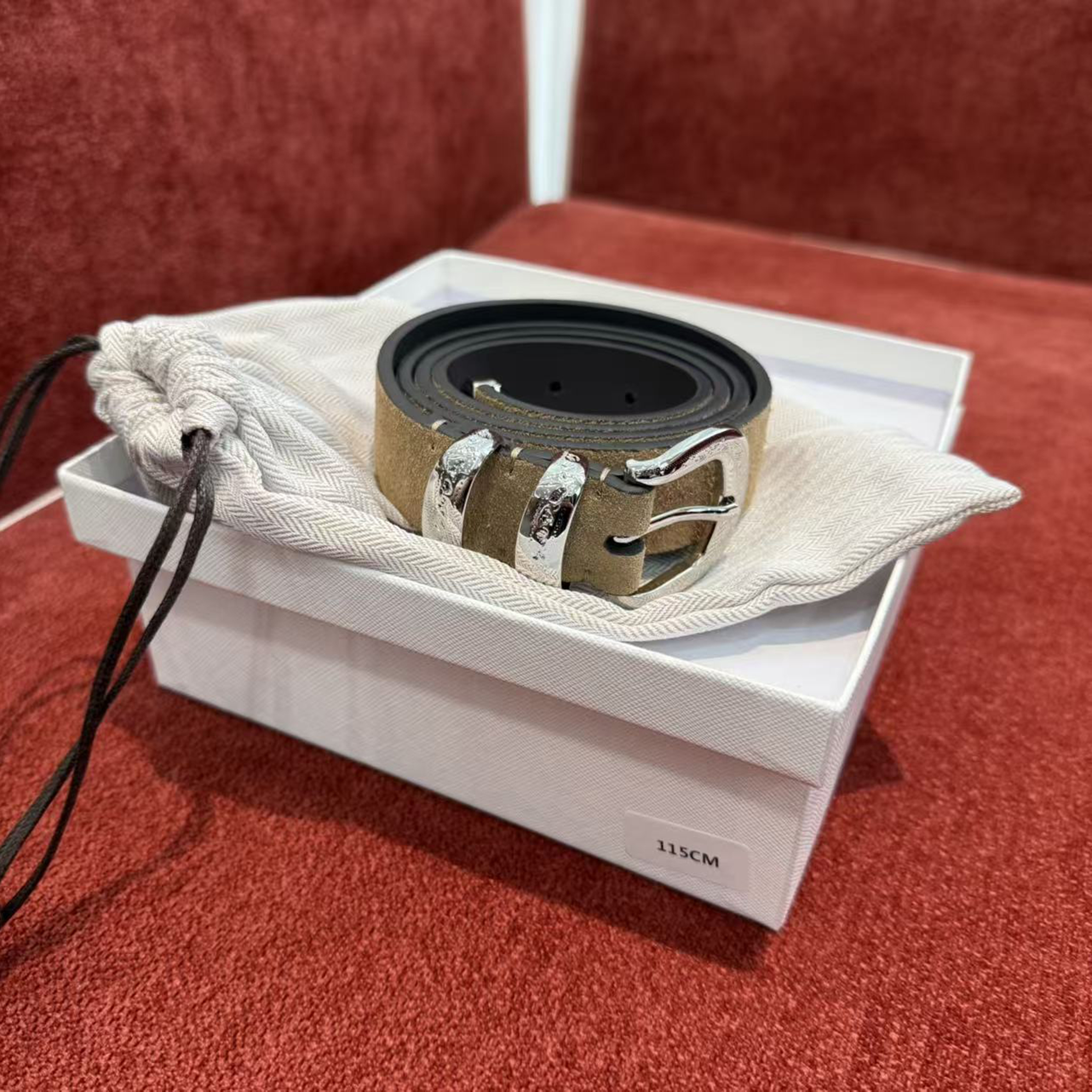 SEASONMARK男士商务真皮腰带皮带