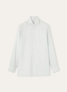 SEASON MARK「LP高定衬衫」商务内搭衬衣简约条纹男士长袖衬衫春