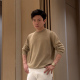 SEASONMARK 休闲百搭保暖春 圆领针织衫 云朵般包裹 仿绒亲肤长袖
