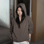 休闲百搭情侣同款 SEASONMARK新款 连帽双面穿夹克简约时尚 拉链外套