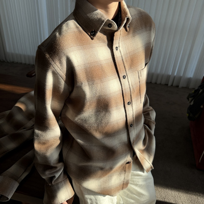 SEASONMARK新款条纹针织衬衣