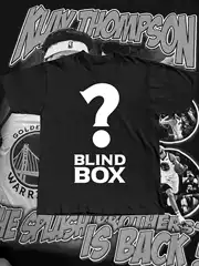 Blind Box Basketball Star Nfl Rapper Direct Spray American Short-Sleeved Rap Hip-Hop Loose Fit White Ink Printed T-Shirt