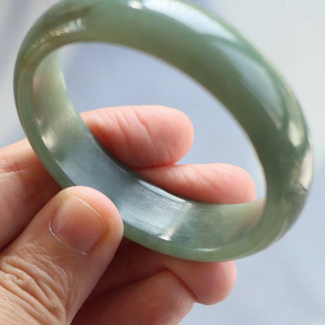 保真天然和田玉手镯52圈口证书编号9260787且末蓝青糖色 新疆料,珠宝/钻石/翡翠,手饰,淘宝优惠券,粉丝福利购,淘宝优惠卷