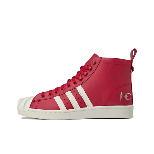 adidas originals × THUG CLUB SUPERSTAR 板鞋 红色JP6518