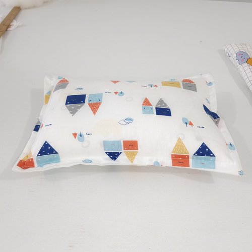 定做20*35纯棉花枕头抱枕办公室趴枕小学生小号婴幼枕头午睡神器