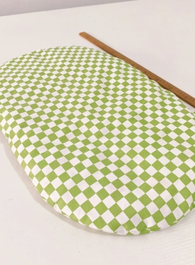 定做婴幼儿童儿圆角椭圆床笠圆形床罩纯棉宝宝新生儿孕婴床垫套