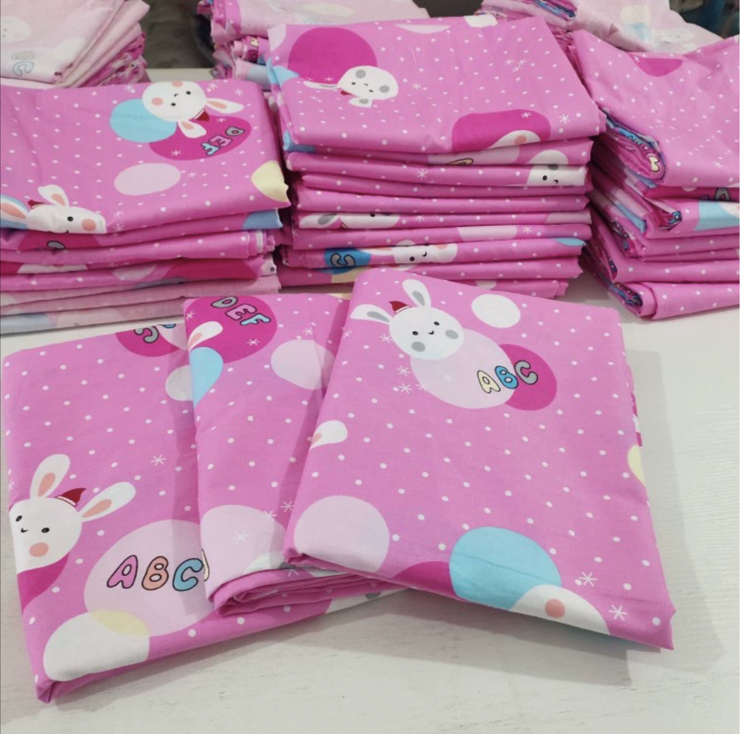 幼儿园纯棉被套褥子套枕套三件套儿童婴儿床笠床单学生宿舍三件套,床上用品,床单,淘宝优惠券,粉丝福利购,淘宝优惠卷