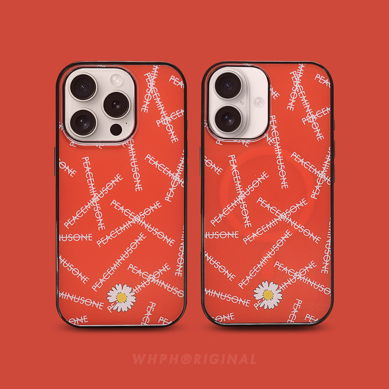 苹果16promax潮牌情侣磁吸手机壳