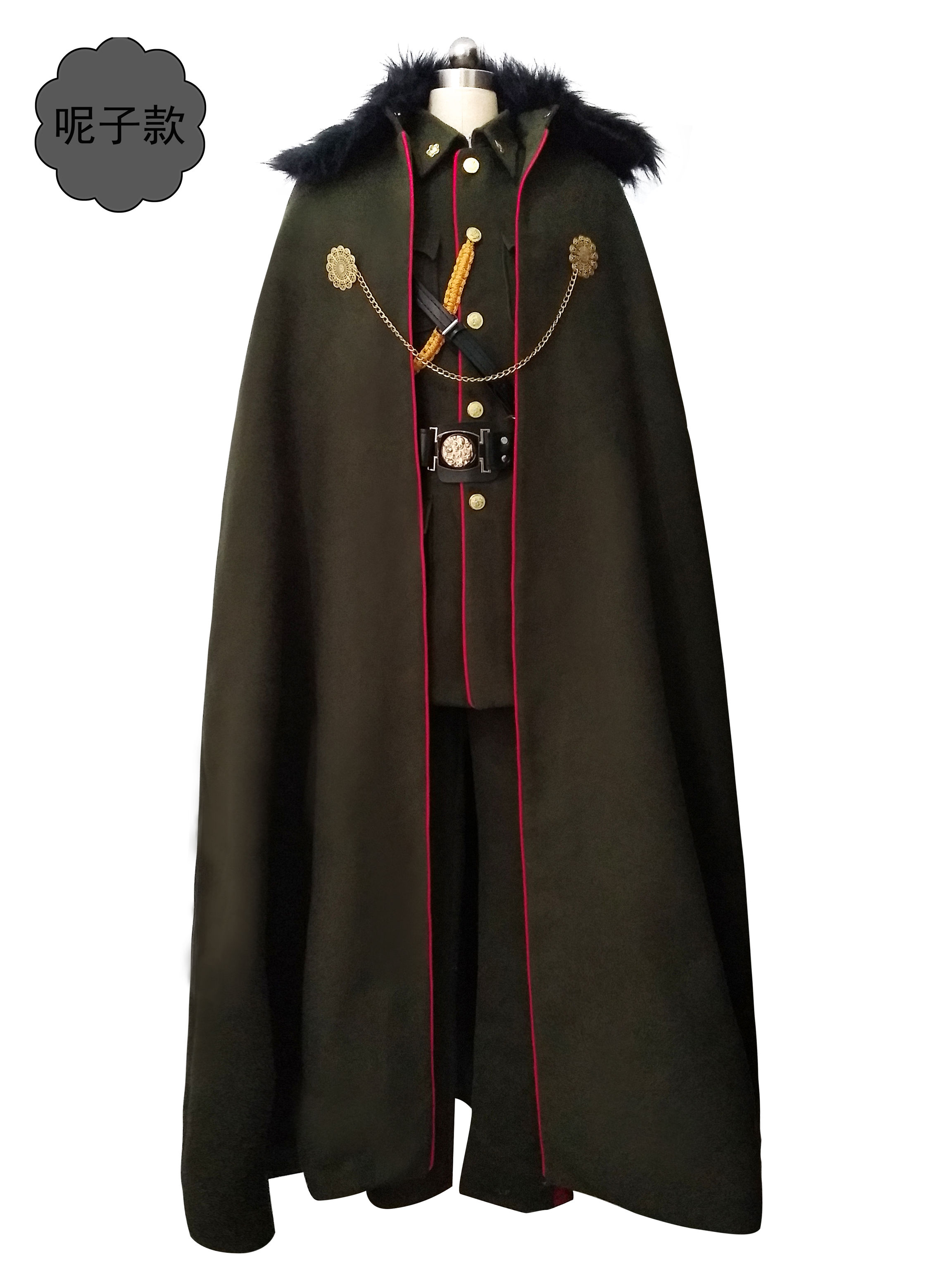 民国大帅服老九门cos服 张启山 张大佛爷军阀军装cosplay服装定制