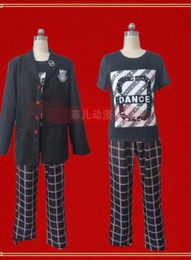 女神异闻录主人公来栖晓P5D制服