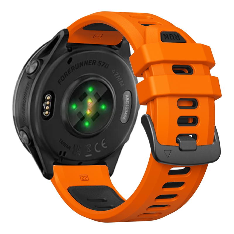 适用佳明Garmin Forerunner 970/965同款935/945双色745硅胶表带