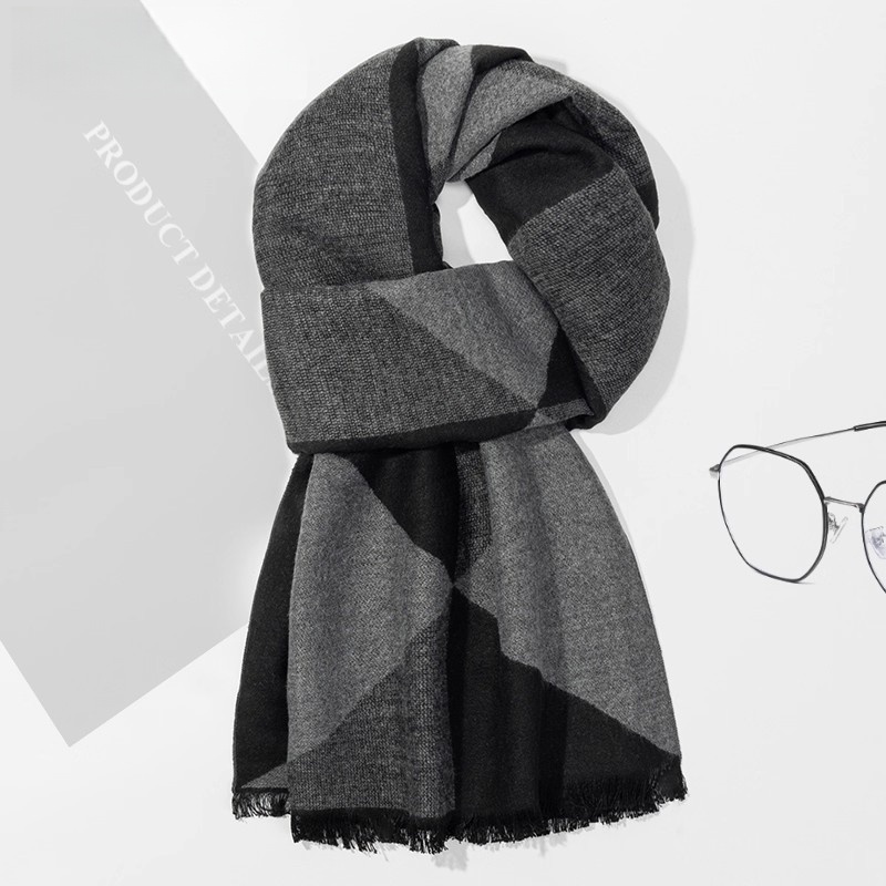 男士围巾送男友礼盒装