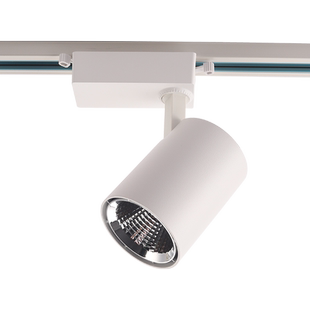 欧普轨道灯led射灯服装店铺COB商用明装30W导轨式条家用超市三线