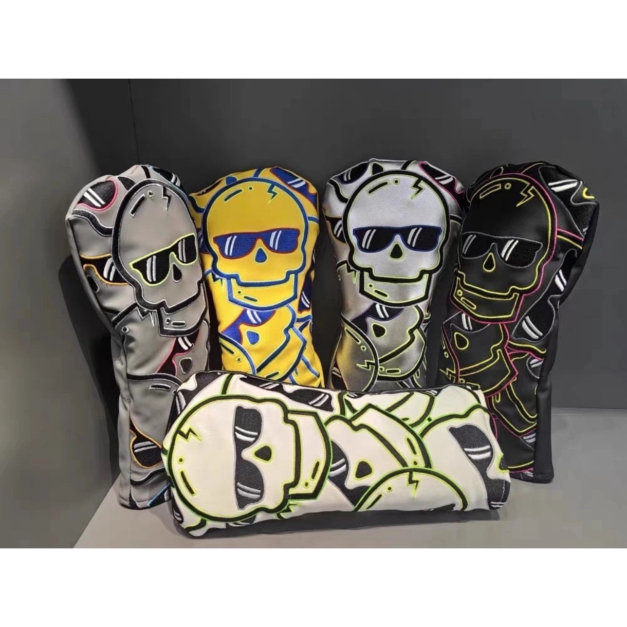 Swag高尔夫杆套球杆保护帽套一