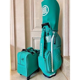 韩国潮牌RainMaker高尔夫支架包 拉杆衣物包组合套装 防水材质