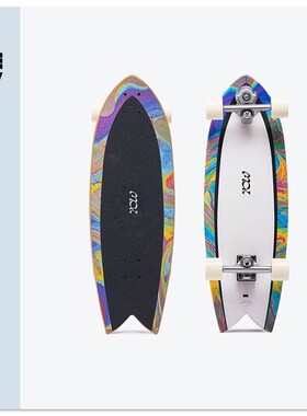 YOW COXOS 31进口陆地冲浪板滑板初学者路冲板滑雪儿童陆冲2023款