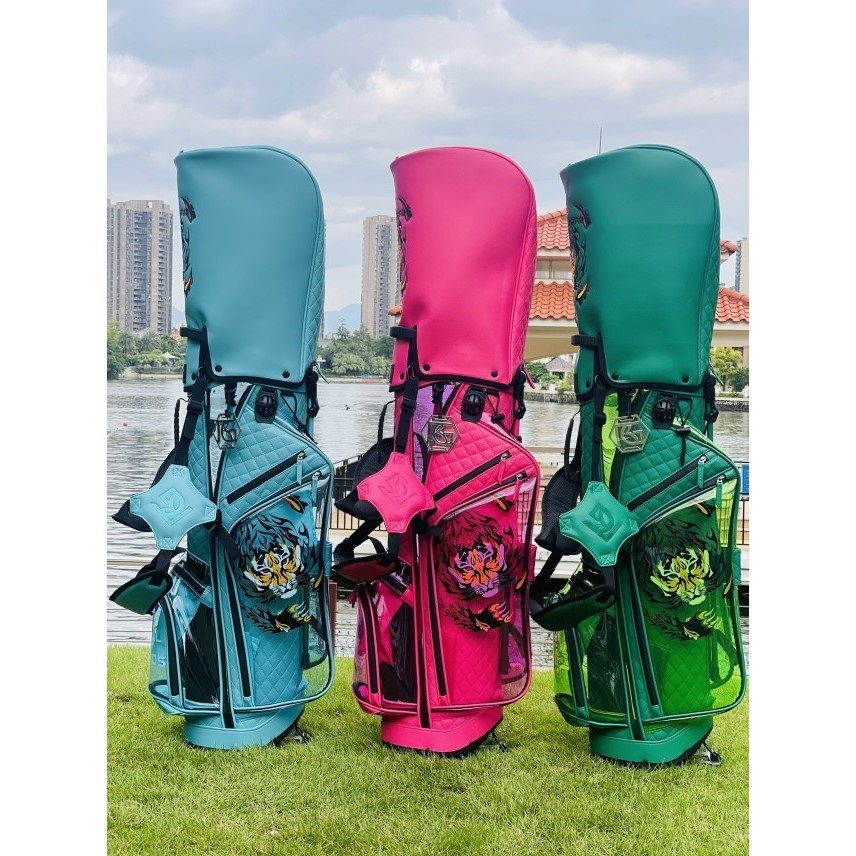 新款老虎高尔夫球包高尔夫支架