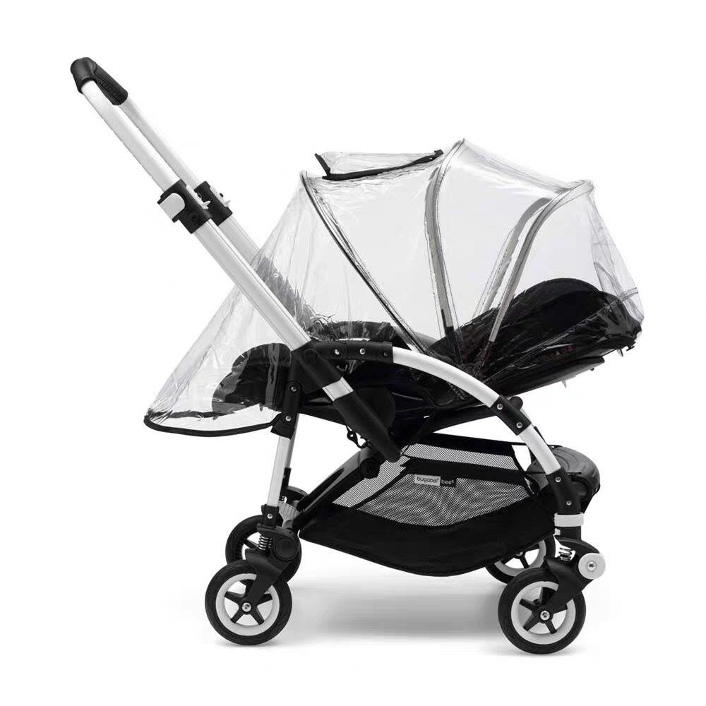bugaboo bee3 bee5婴儿推车配件雨罩防风雨雨衣全罩式雨披透明罩