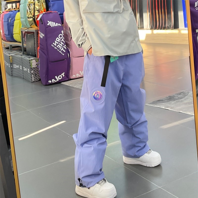 零夏nobaday新款直筒单板宽松肥大滑雪裤防水透气防风保暖潮流22