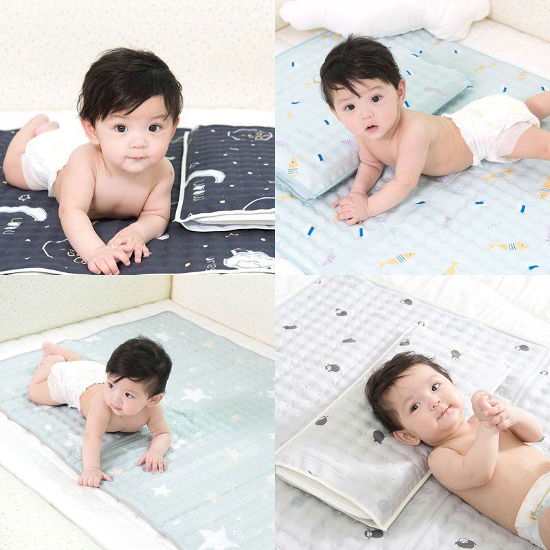 韩国直邮lolbaby冰垫宝宝凉枕