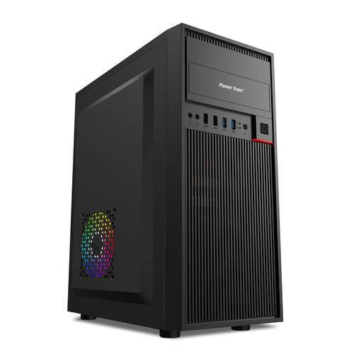 净重5斤 动力火车商耀机箱 台式电脑组装机空外壳 前置两个USB3.0