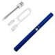 Стандартный синий + острый наконечник + крышка против шкалеров + зарядный кабель типа