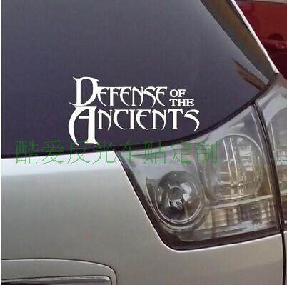 dota defense of the anceients 反光 车贴 防水 贴花 汽车贴纸