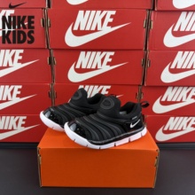 正品Nike/耐克毛毛虫儿童鞋男女童春秋款中小童一脚蹬软底运动鞋
