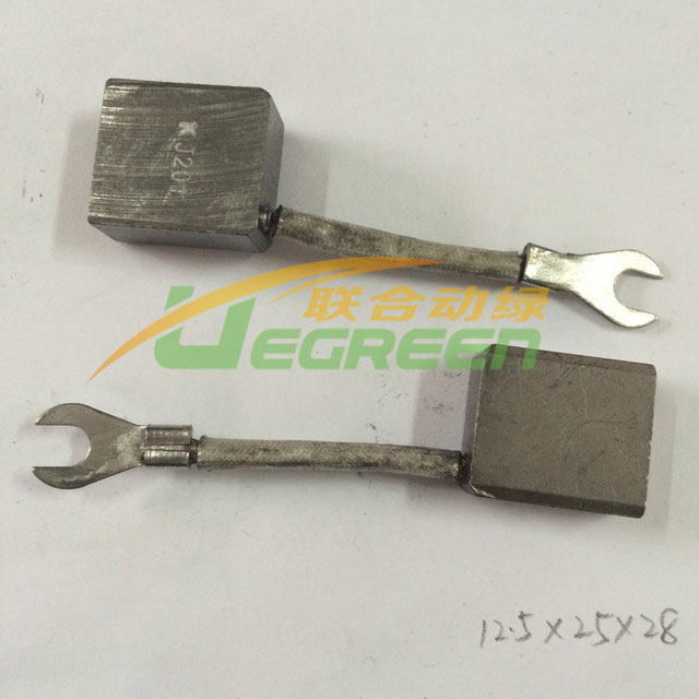 皖南/常银/宝罗 J201原厂电机碳刷 12.5x25x28(XQ-12/12-3s/4s)