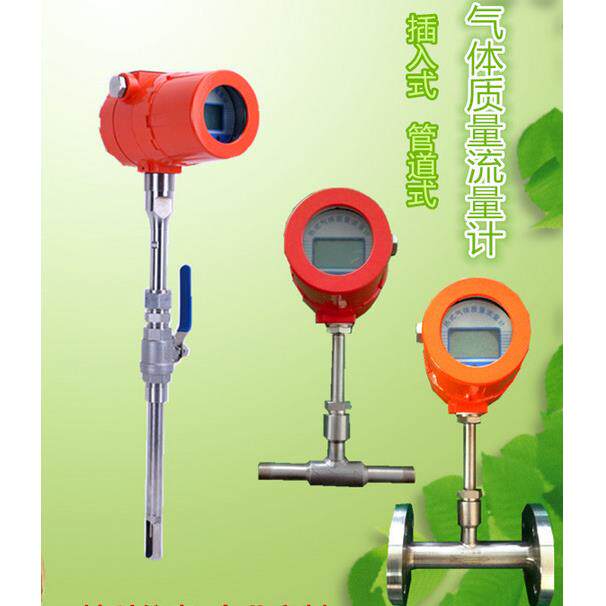 高精热小流量热式气体质量流量计插入式热式流量计低流速氩气乙醇