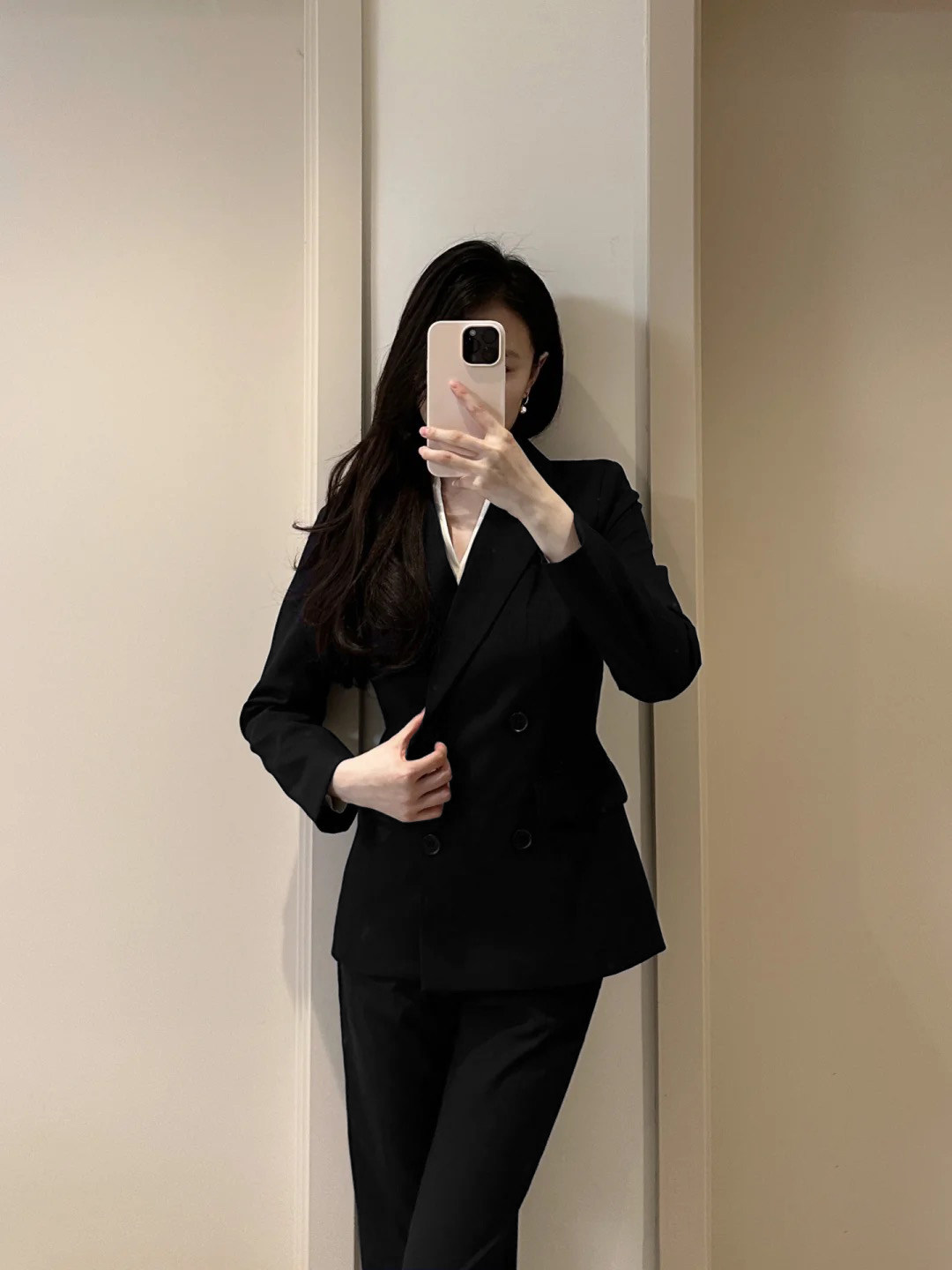 正装女套装大学生公务员面试工作服秋冬新款职业西装套装高端西服