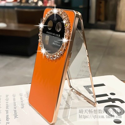 oppofindx6金属玻璃皮质双面全包