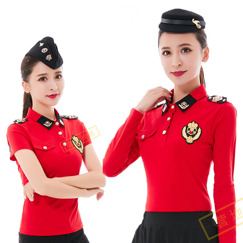 吉特巴水兵舞长短袖上衣广场舞