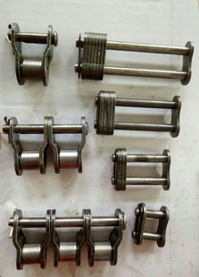 工业传动链条接头 短节距滚子链接头 全接/半接 链条扣 过渡节