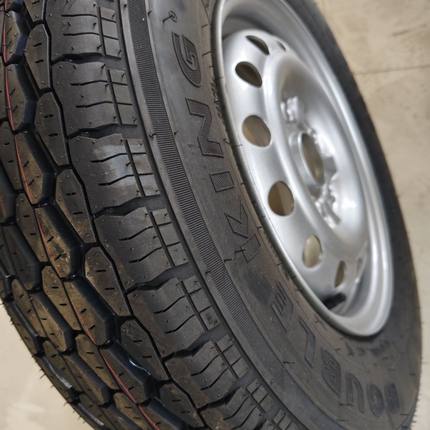 长安睿行M70备胎总成185R14LT/C加厚铁钢圈一套带气发货