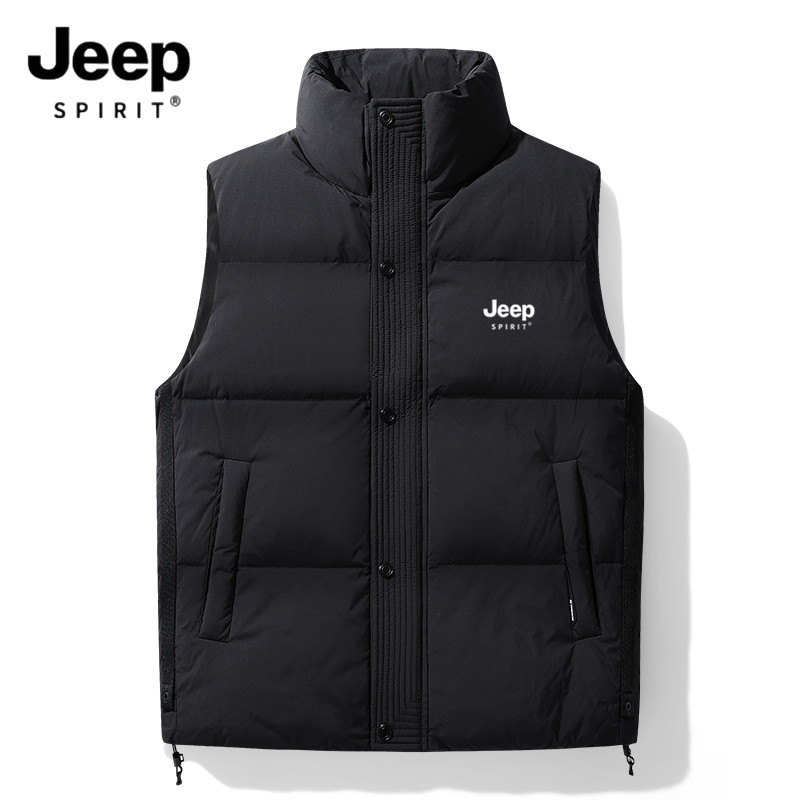 JEEPSPIRI男士羽绒马甲