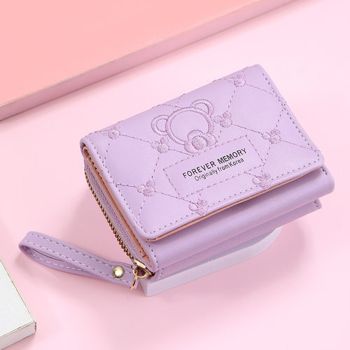 学生刺绣多功能日韩PU女士