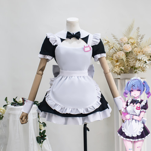 初音cos服兔子洞女仆装cosplay服装miku女装百搭日常连衣裙全套装