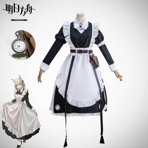 明日方舟cos服 凯尔希女仆装 时遗 cosplay动漫游戏女装游戏服装